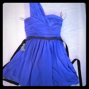 Blue Cocktail Dress